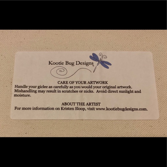 Kootie Bug Designs Alligator w/pearls giclee - Picture 5 of 7